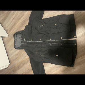 Mens London fog jacket fits small